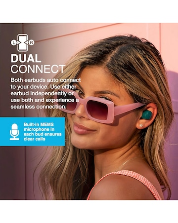 JLAB GO Air Pop True Wireless Earbuds - Teal