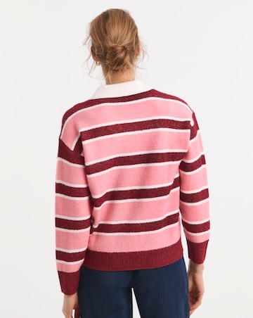 Stripe Knitted Rugby Jumper
