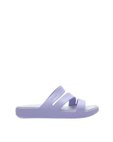 Crocs Purple Getaway Strappy Slider Sandals -Standard Fit (D)