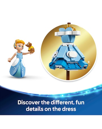 LEGO Disney Princess Cinderella's Dress, Building Kit with Character 43266