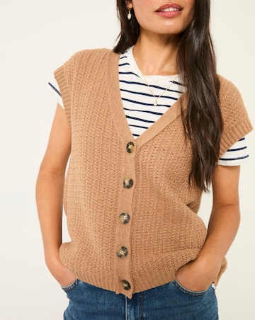 FatFace Jocee Button Tank