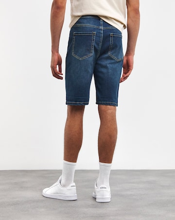 Stretch 5 Pocket Denim Short