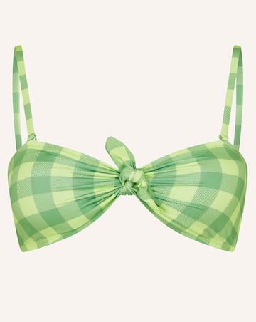 Nobodys Child Opal Gingham Bikini Top