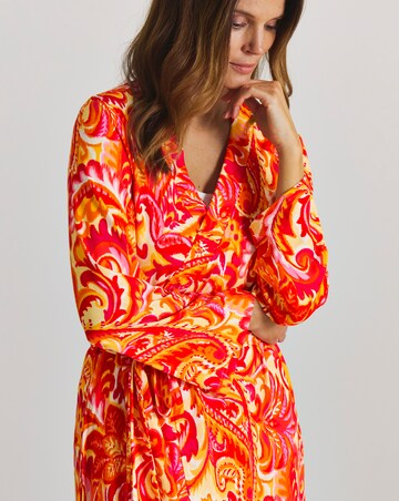 Figleaves Floral Gown With Bag And Eye Mask