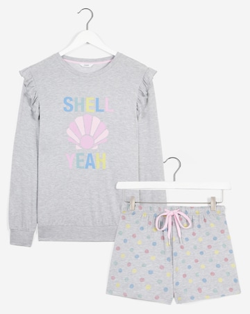 Pretty Secrets Jersey Short Pyjama Set