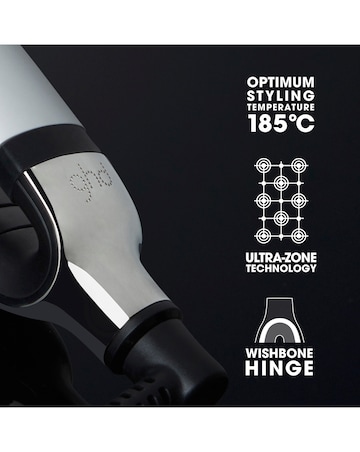 GHD Platinum+ Hair Straightener in White