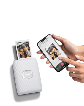Fujifilm Instax Mini Link 2 Smartphone Photo Printer + 20 Shots - White