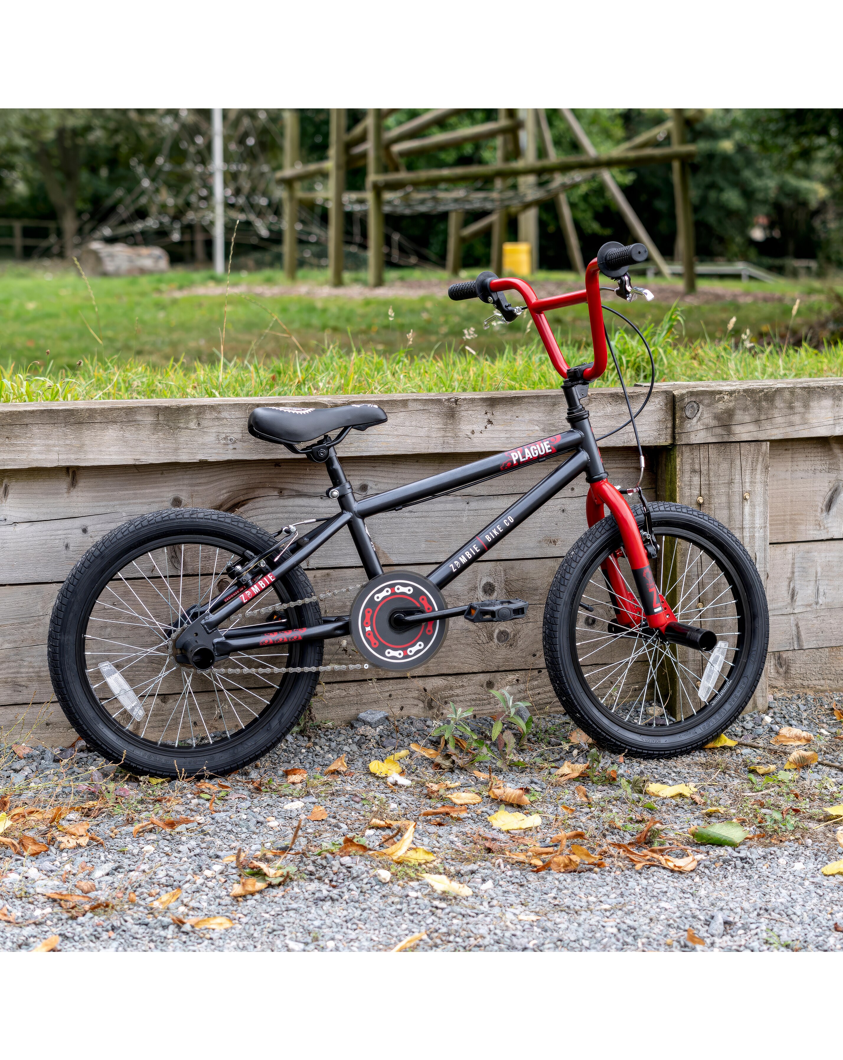 BMX（ゆげ） Zombie Plague BMX Bike - 18 inch wheel | JD Williams