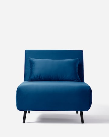 Lena Velvet Chair Bed