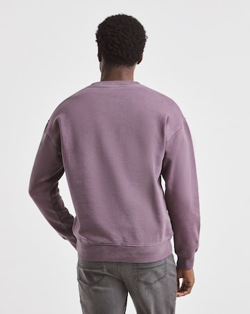 Union Crew Neck Sweatshirt - Plum