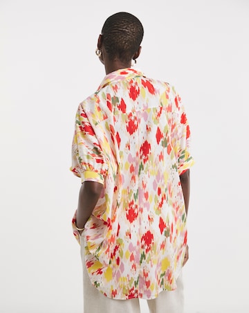 Printed Oversized Blouse