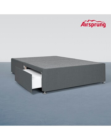 Airsprung Fabric Divan Base with 2 Drawers