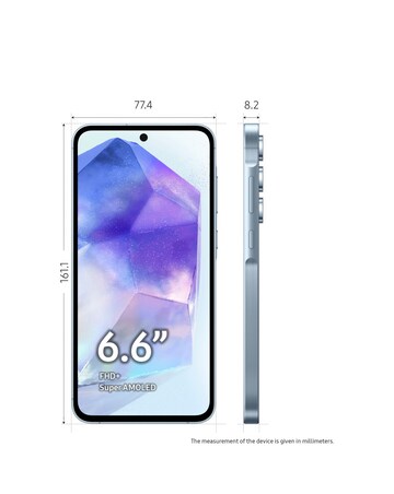 Samsung Galaxy A55 5G 256GB - Awesome Iceblue