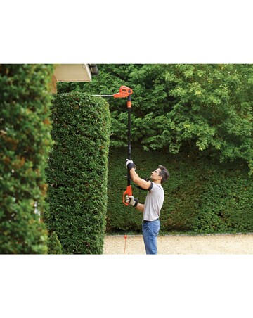 BLACK+DECKER 550W 40CM POLE HEDGE TRIMMER PH5551-GB