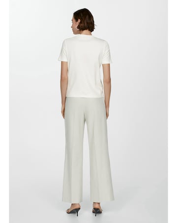 Mango Cotton Printed T-shirt