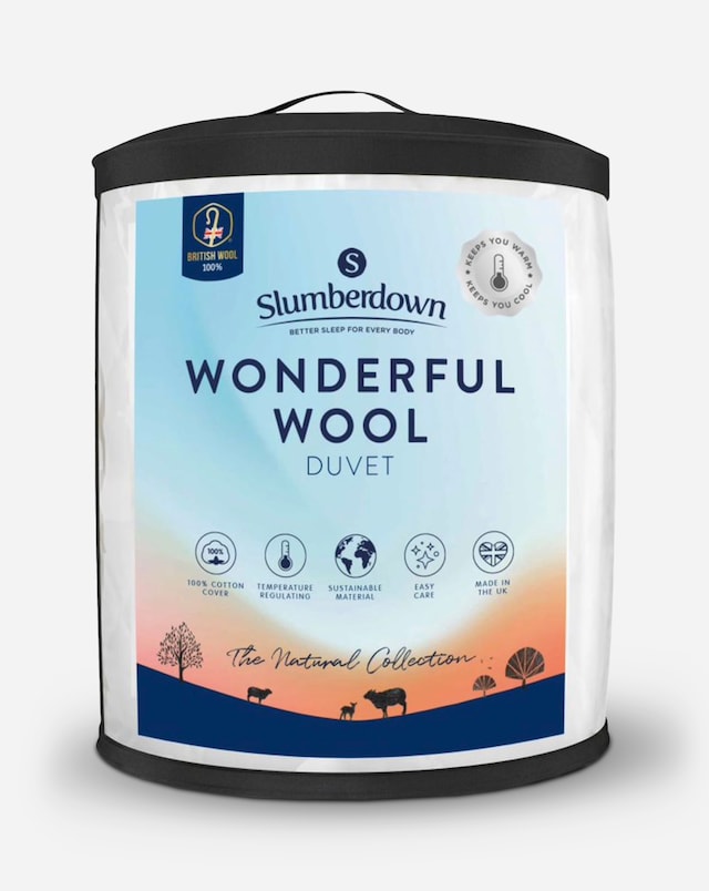 Slumberdown Wonderful Wool Light 3-4.5 Tog Duvet