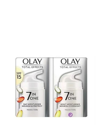 Olay Total Effects Anti-Ageing 7in1 Giftset, Day Cream, Night Firming cream