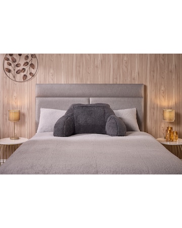 Heated Teddy Fleece Cuddle Cushion