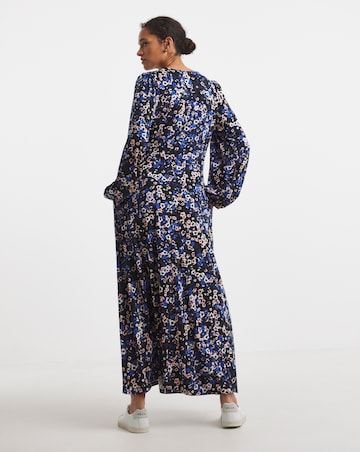 Soft Touch V Neck Tea Dress