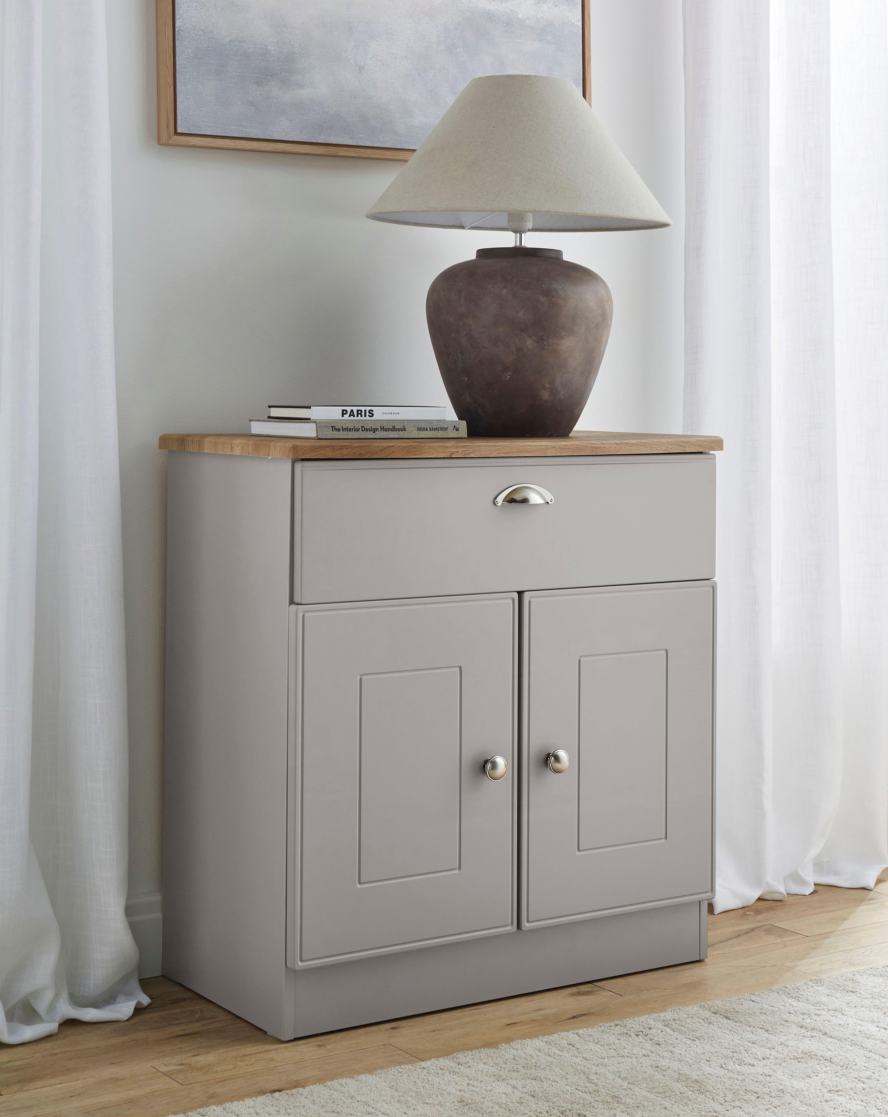 Brooke Ready Assembled Small Sideboard | JD Williams