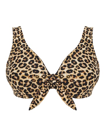 Mix And Match Non Wired Reversible High Apex Bikini Top