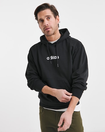 adidas Linear Logo French Terry Hoodie
