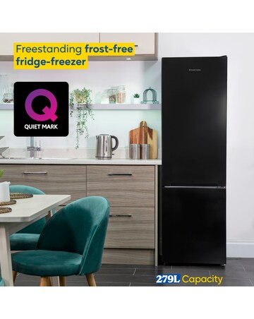 Russell Hobbs RH180FFFF551E1B Frost-Free Fridge Freezer - Black