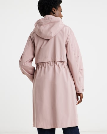 Blush Shower Resistant Raincoat