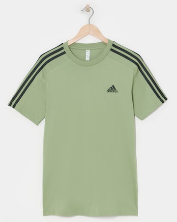 adidas Essentials 3 Stripes T-Shirt