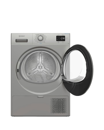 Indesit C YSD 82D SS UK 8kg Heat Pump Tumble Dryer Silver + Install