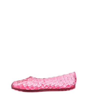 Melissa Possession Ballerina Jelly Flats - Standard Fit (D)