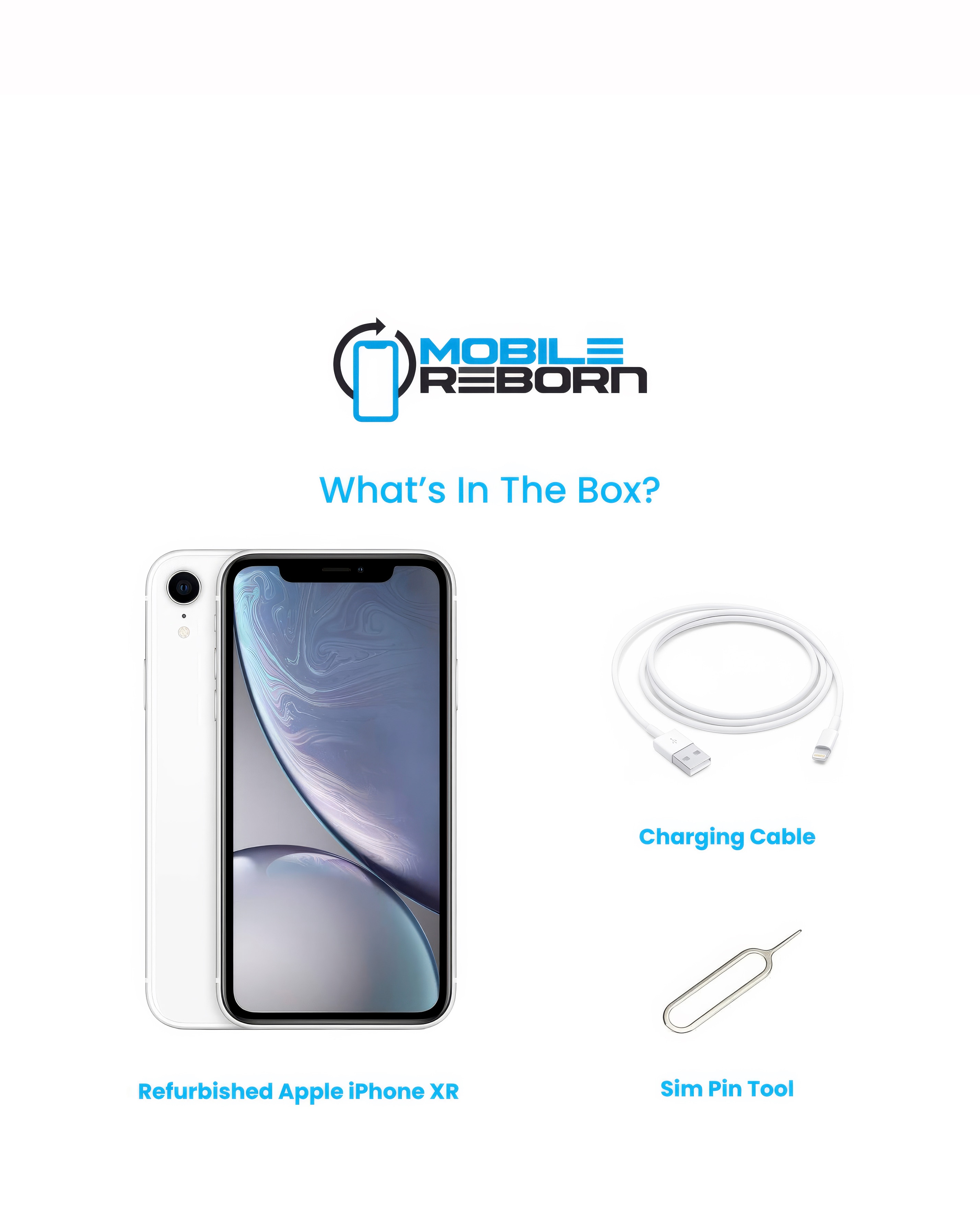 Refurbished Apple iPhone XR 64GB - White (Pristine Condition) | JD