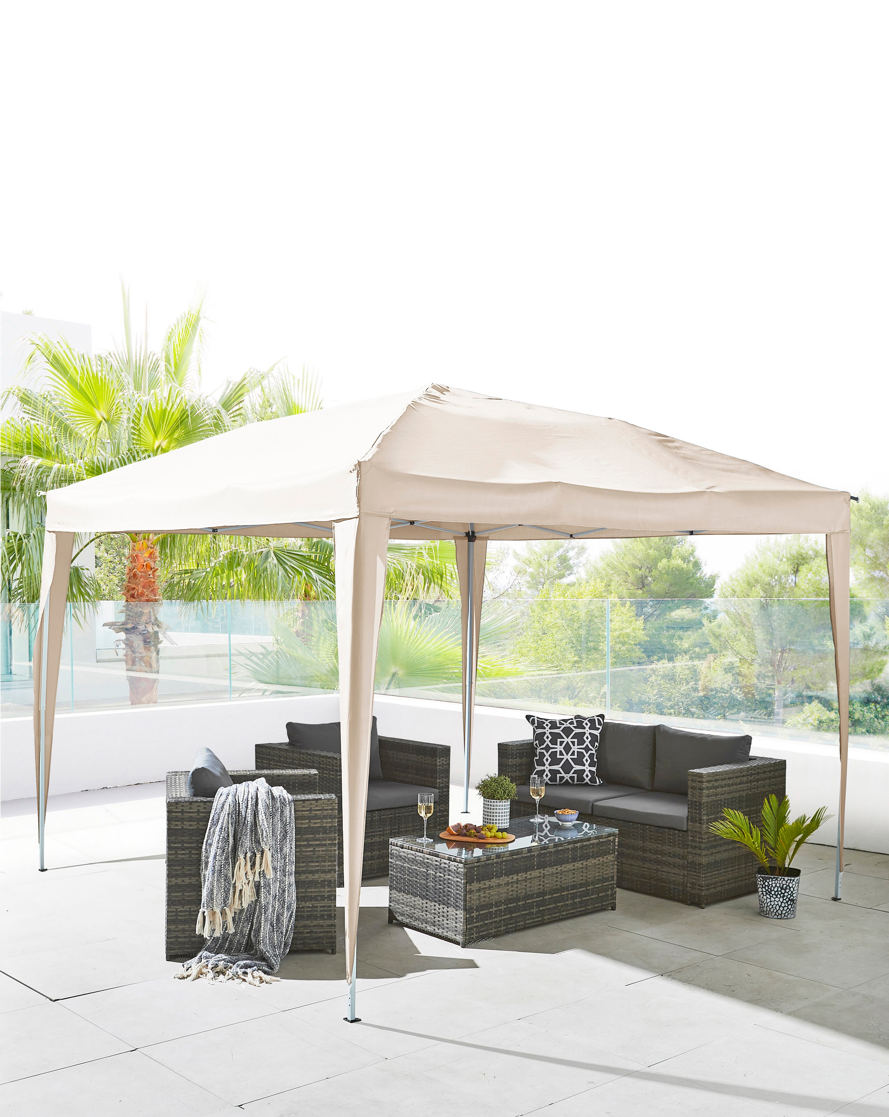 3x3M Pop Up Garden Gazebo