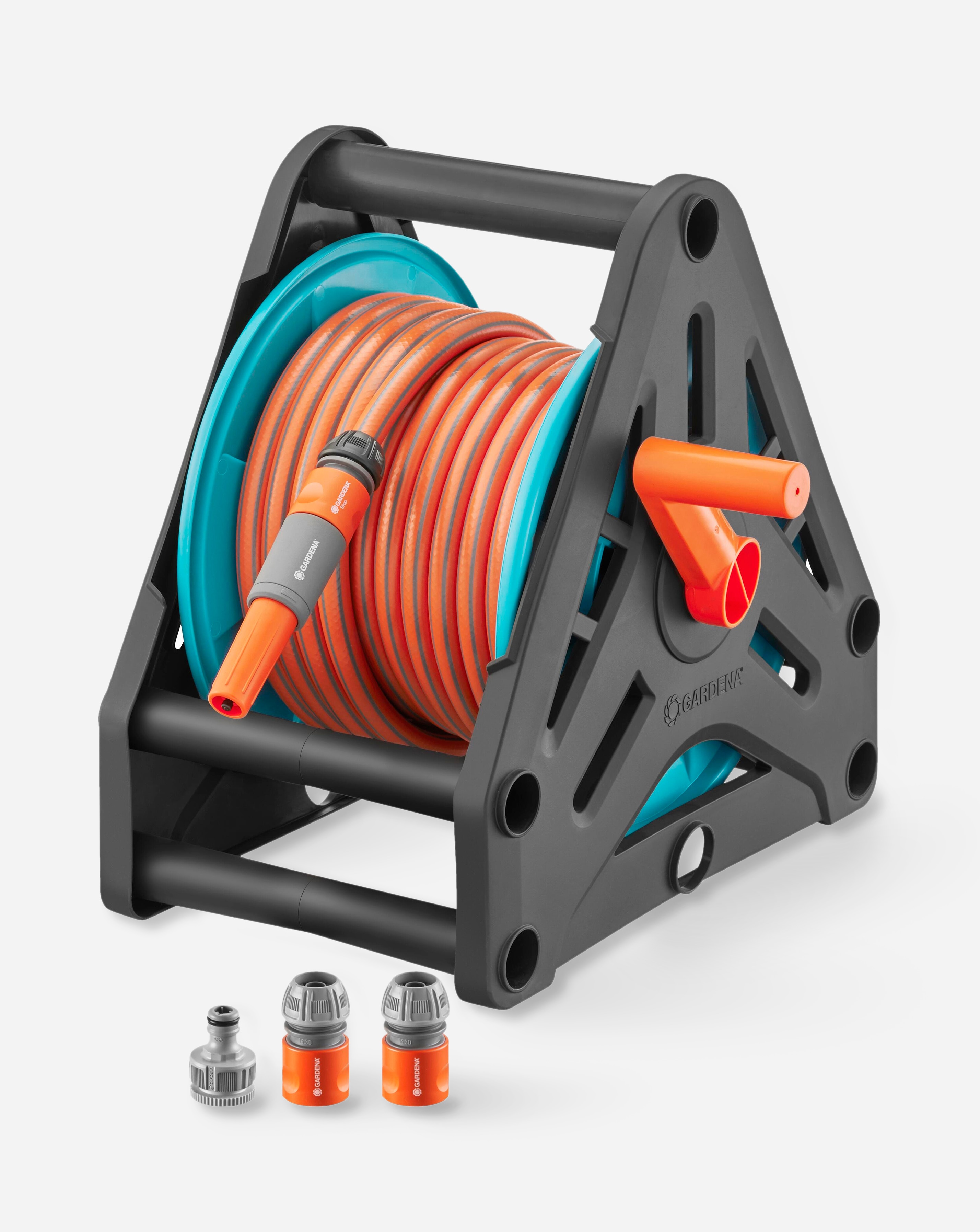 Gardena 20m Hose Reel Set | JD Williams