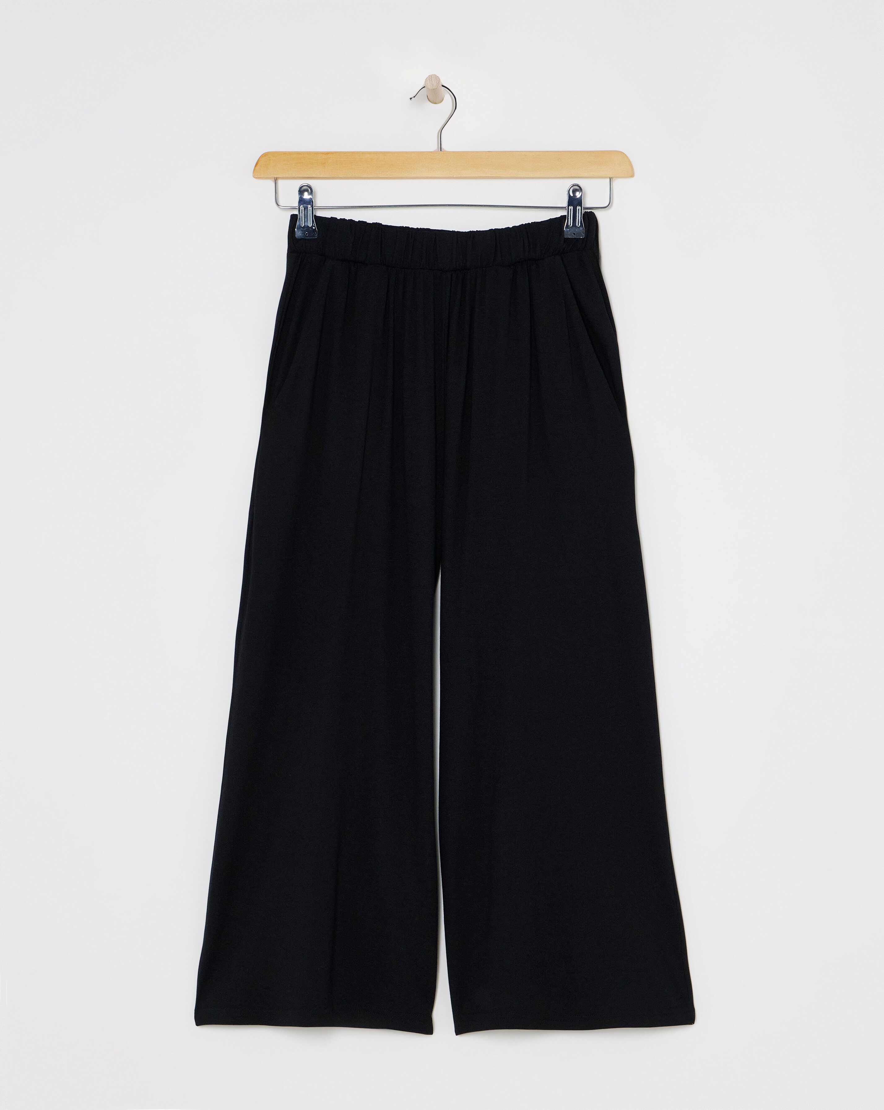 Black Jersey Culotte