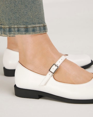 Brooke Mary Jane Square Toe Shoes - Extra Wide Fit (EEE)