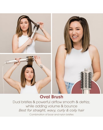 Shark FlexStyle 5-in-1 Air Styler & Hair Dryer with Storage Case - Stone