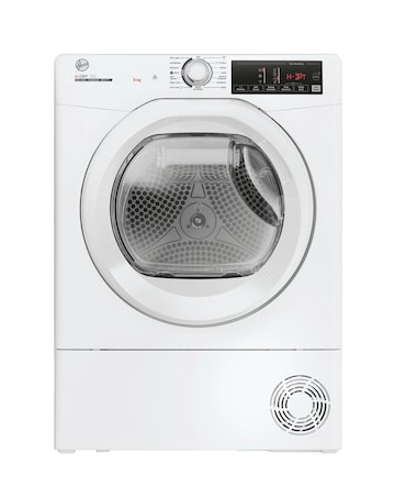 Hoover H-Dry 350 HRE C9TBE-80 Wifi Connected 9kg Condenser Tumble Dryer - White