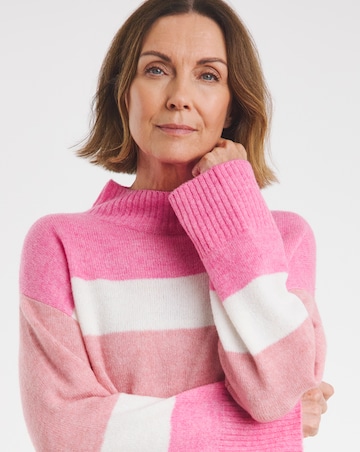 Pink Colour Block Tunic
