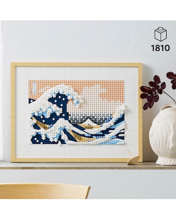 LEGO ART Hokusai - The Great Wave Wall Art Adults Set 31208