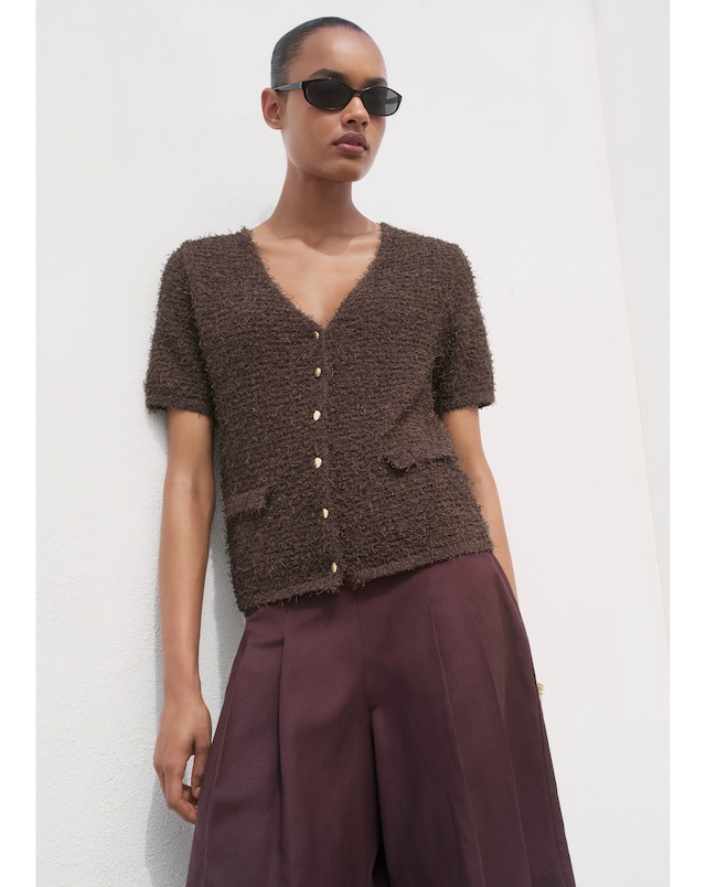 Mango Boucle Jacket