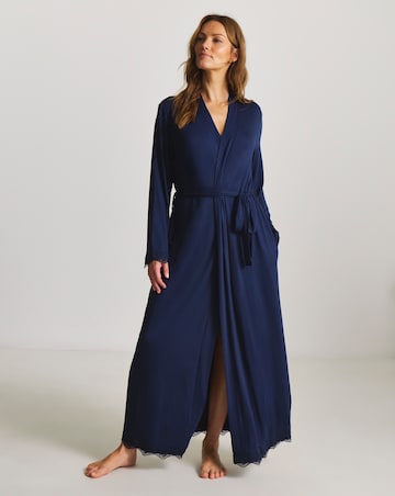 JD Williams Cool Stretch Lace Dressing Gown