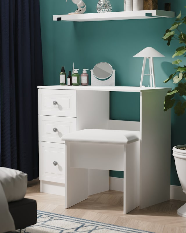 Richmond Dressing Table & Stool Set