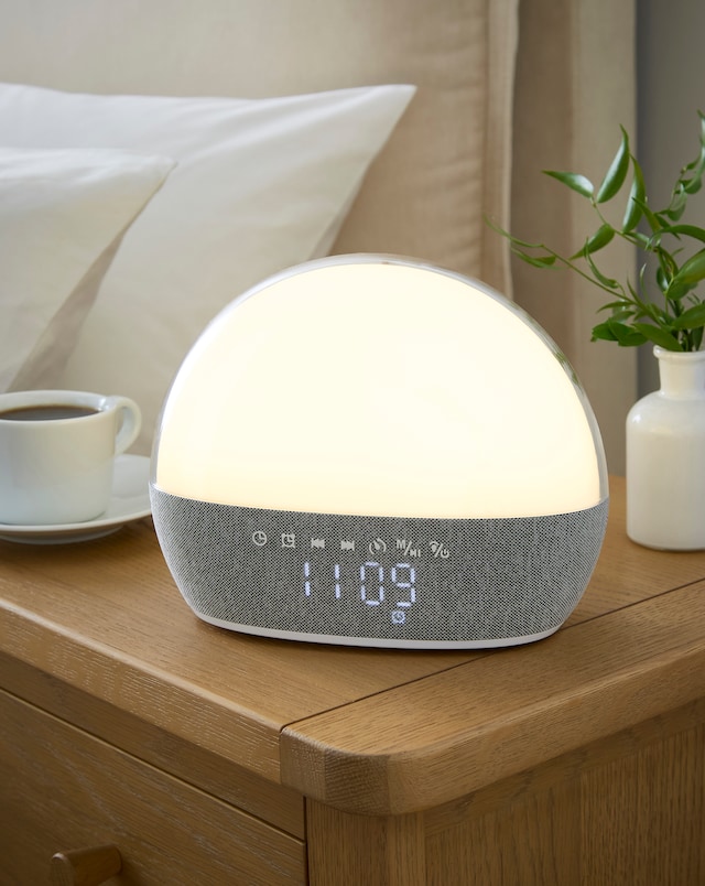 White Noise Colour Change Alarm Clock
