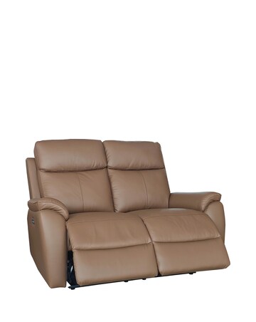 Aspire Kingsmere Leather Power Recliner 2 Seater