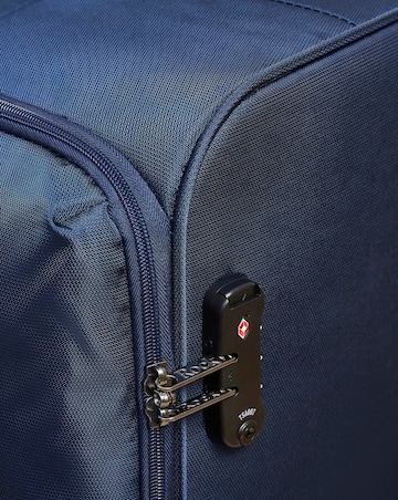 Rock Paris Medium Suitcase - Navy