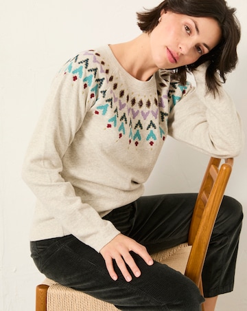 Fatface Fairisle Crew Sweat