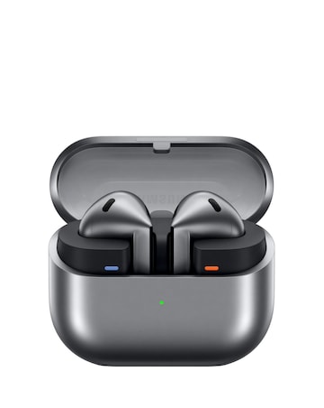 Samsung Galaxy Buds3 Wireless Earbuds - Silver - Galaxy AI