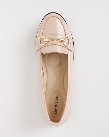 Anna Low Cut Snaffle Loafer - Extra Wide Fit (EEE)