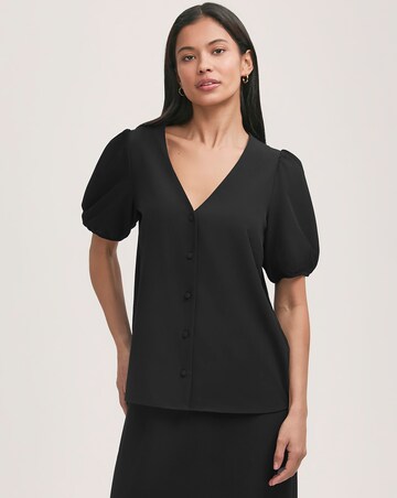 Finery London Puff Sleeve Blouse